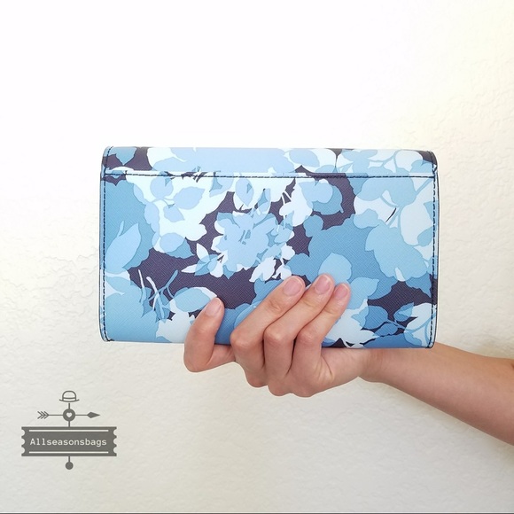 NWT Michael Kors Jet set travel floral crossbody - Picture 5 of 8